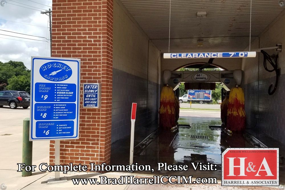 Rocket Carwash: 100 Baker Ln, Robinson, TX 76706